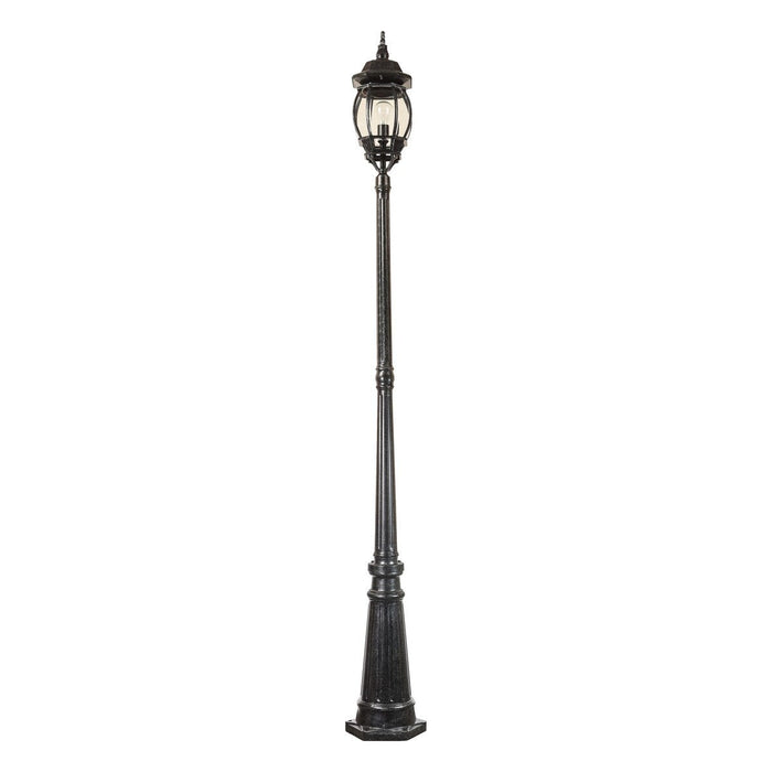 Flinders Medium Post Top on Three Piece Antique Black & Clear - 1001739