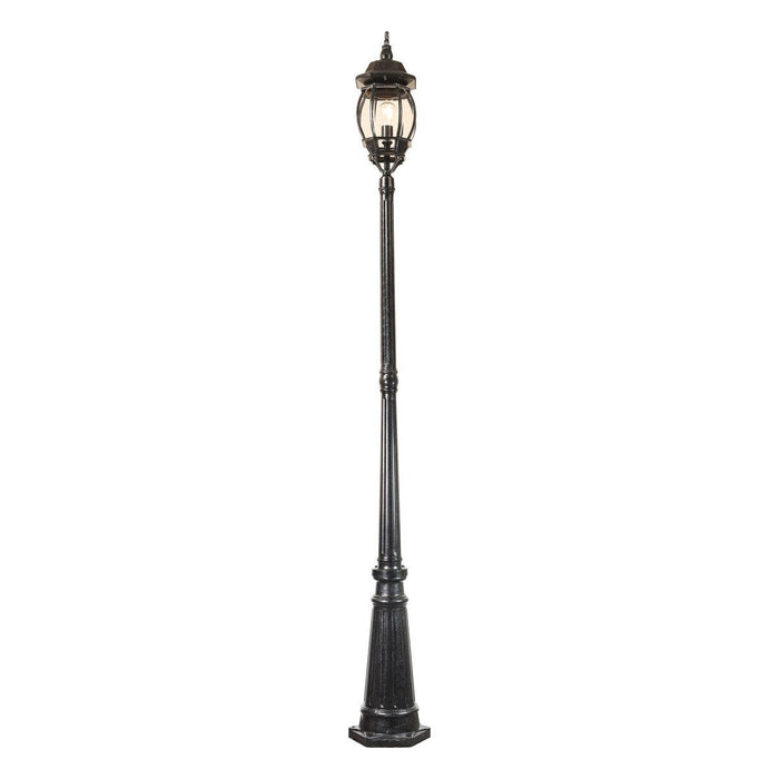 Flinders Medium Post Top on Three Piece Antique Black & Clear - 1001739