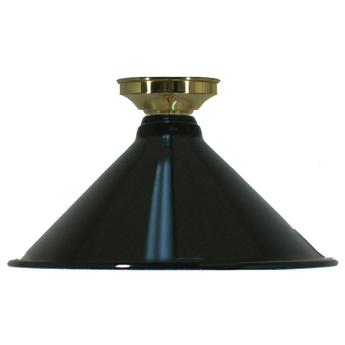 DIY Batten Fix Brass With 250mm Edwardian Black Shade - 3000121
