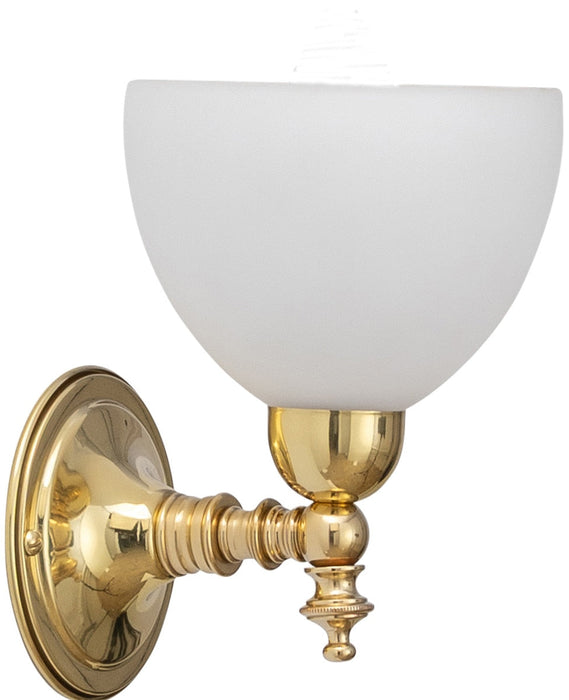 Koscina Wall Light Brass With Decatron Opal Glass - 3000155