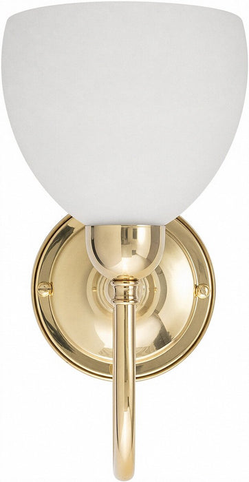 Loxton Wall Light Brass With Decatron Opal Glass - 3000180