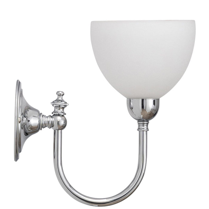Loxton Wall Light Chrome With Decatron Opal Matt Glass - 3010116