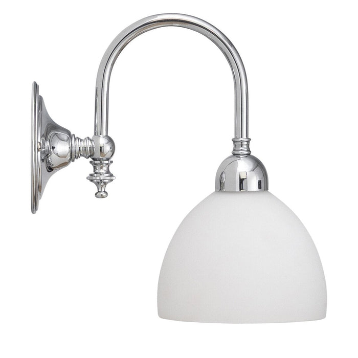 Loxton Wall Light Chrome With Decatron Opal Matt Glass - 3010116