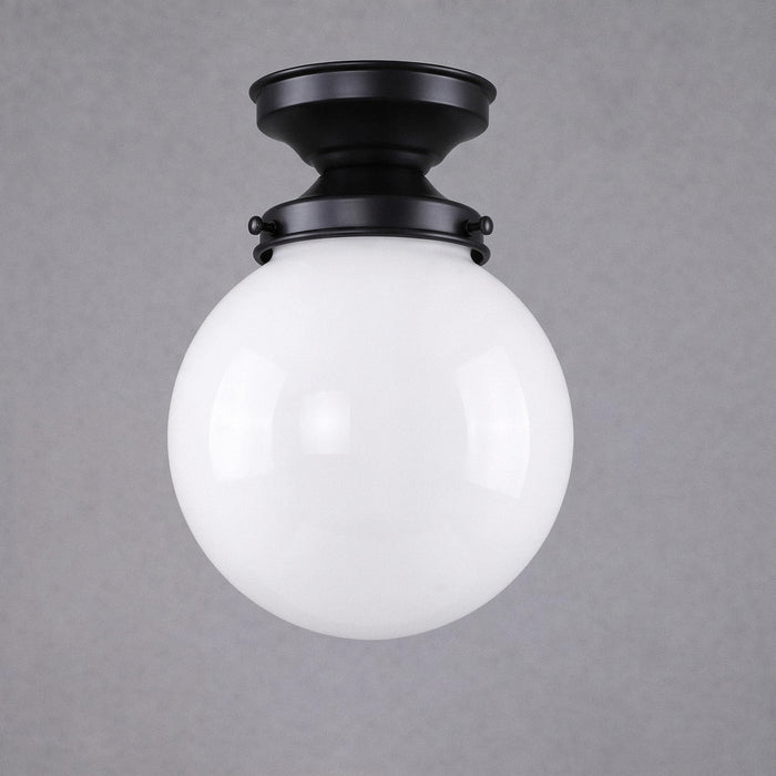 DIY Batten Fix Patina With 6" Sphere Opal Gloss Glass - 3020015