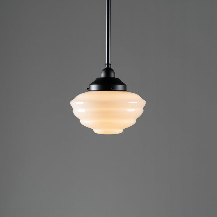 Cannes Pendant Light Patina & Opal Gloss - 3090494