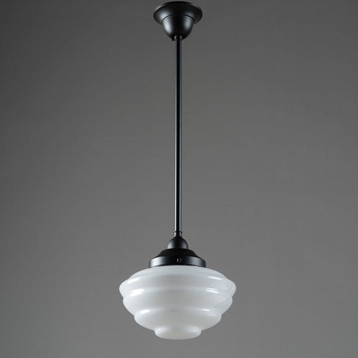 Cannes Pendant Light Patina & Opal Gloss - 3090494