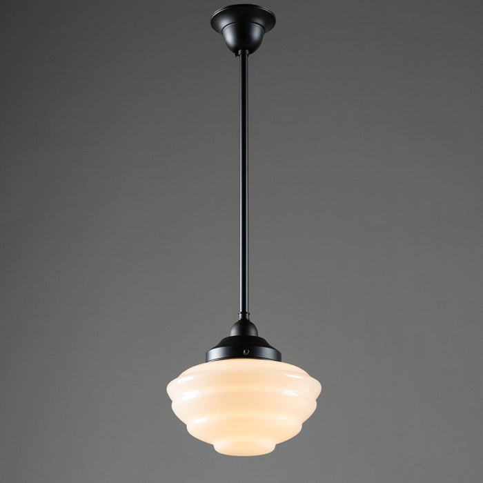 Cannes Pendant Light Patina & Opal Gloss - 3090494