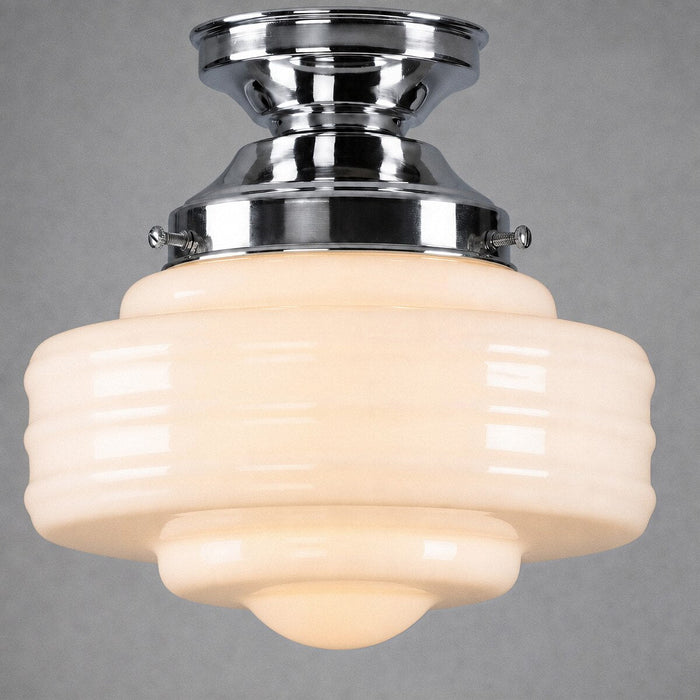 Detroit 8" Batten Fix Light Chrome & Opal Gloss - 3090508