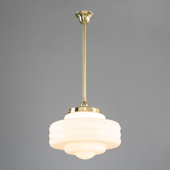Detroit 14" Pendant Light Polished Brass - 3090516