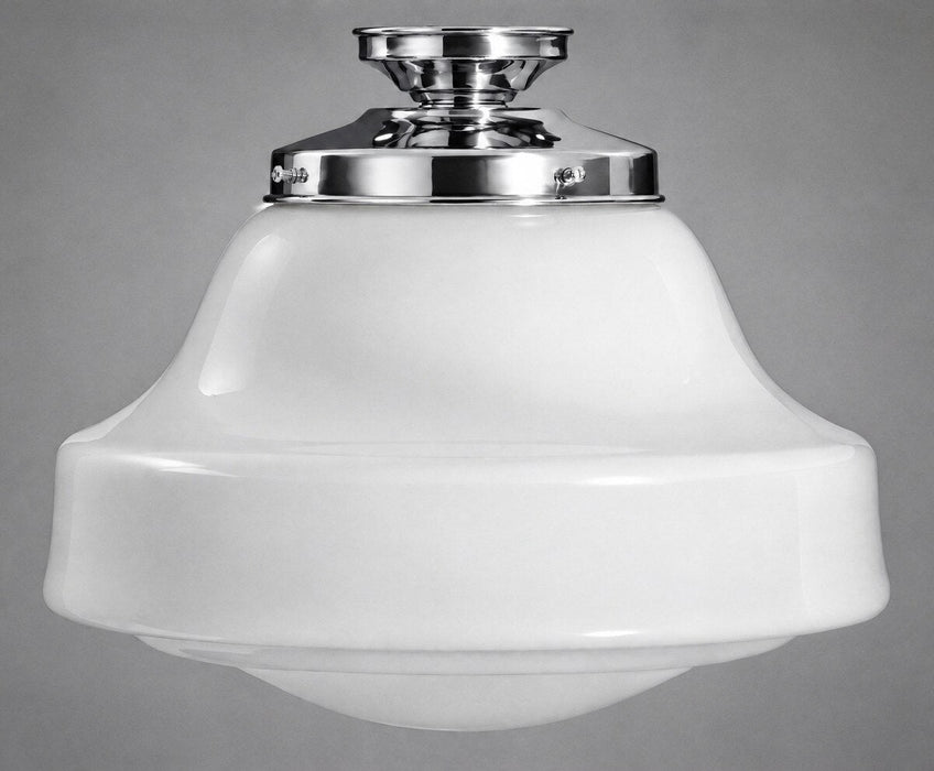 Lincoln Schoolhouse Batten Fix Light Chrome & Opal Gloss - 3090520