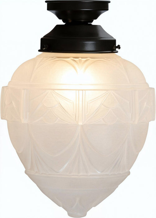 Asheville Batten Light Patina & Frost - 3090545