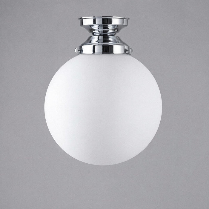 Sphere 10" Batten Light Chrome & Opal Matt - 3090552