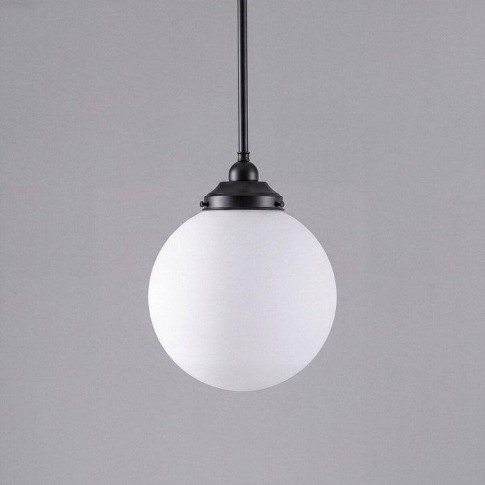 Sphere 10" Pendant Light Patina & Opal Matte - 3090564