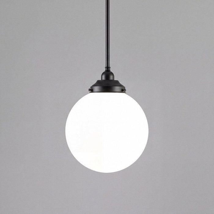 Sphere 10" Pendant Light Patina & Opal Matte - 3090564