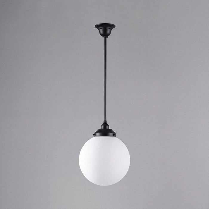 Sphere 10" Pendant Light Patina & Opal Matte - 3090564