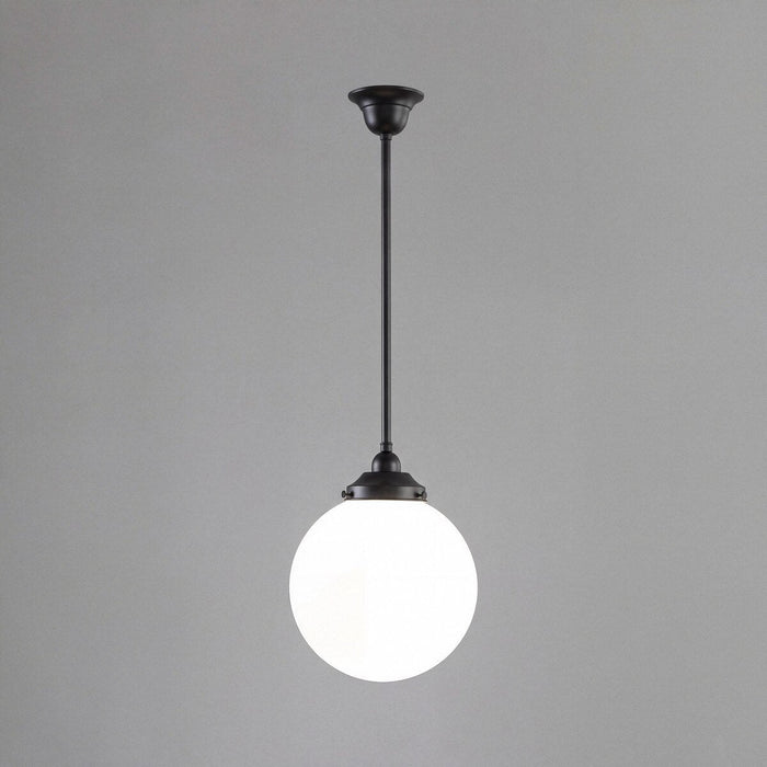 Sphere 10" Pendant Light Patina & Opal Matte - 3090564