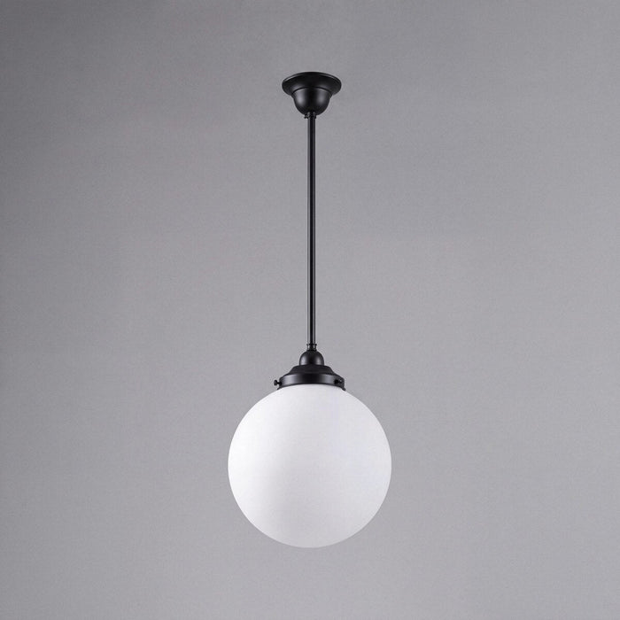 Sphere 10" Pendant Light Patina & Opal Matte - 3090564