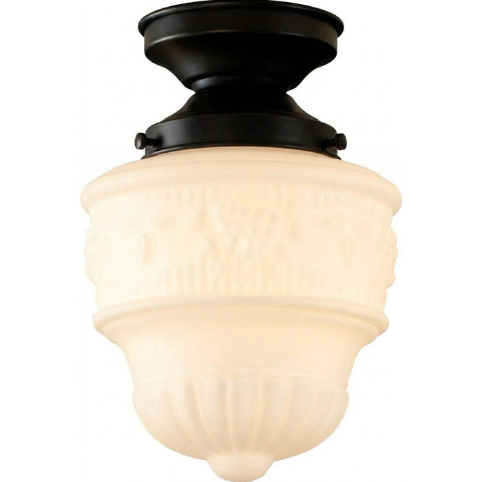 Senator 6" Batten Light Patina & Opal Matt - 3090577