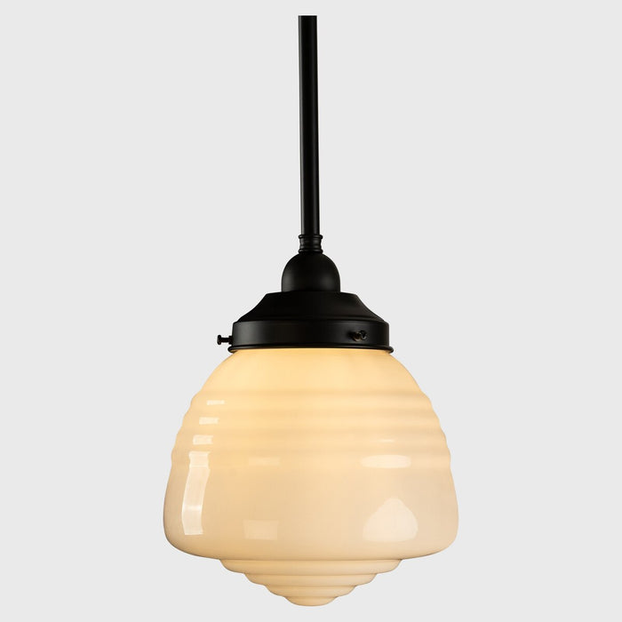 Domec Pendant Light Patina & Opal Gloss - 3090601