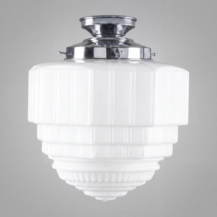 St Helens Batten Fix Light Chrome & Opal Gloss - 3090624