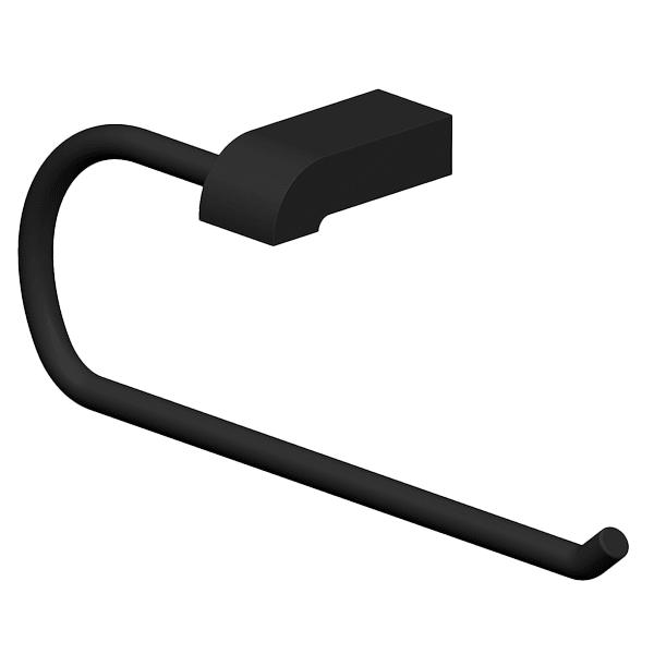 Park Avenue Guest Towel Ring Black - LTR-B