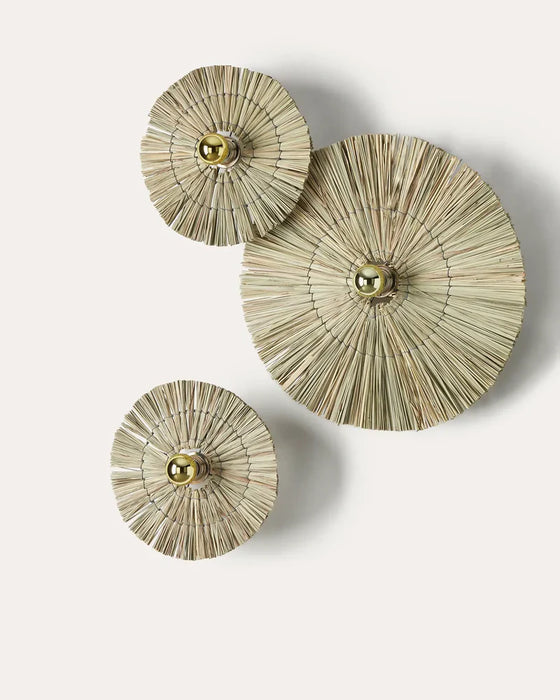 Laos 130mm Small Wall Light Shiny Gold - ARO.A1053/10/ORO+1141/30