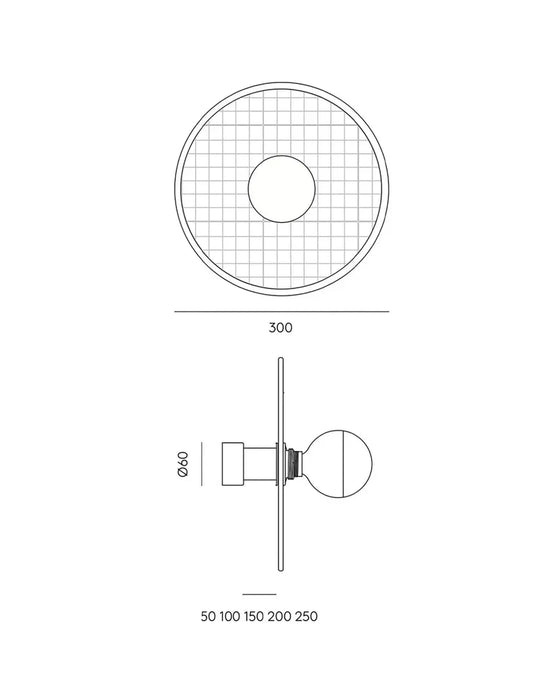 Lass Wall Light Shiny Gold - ARO.A1053/5/ORO+1225/30