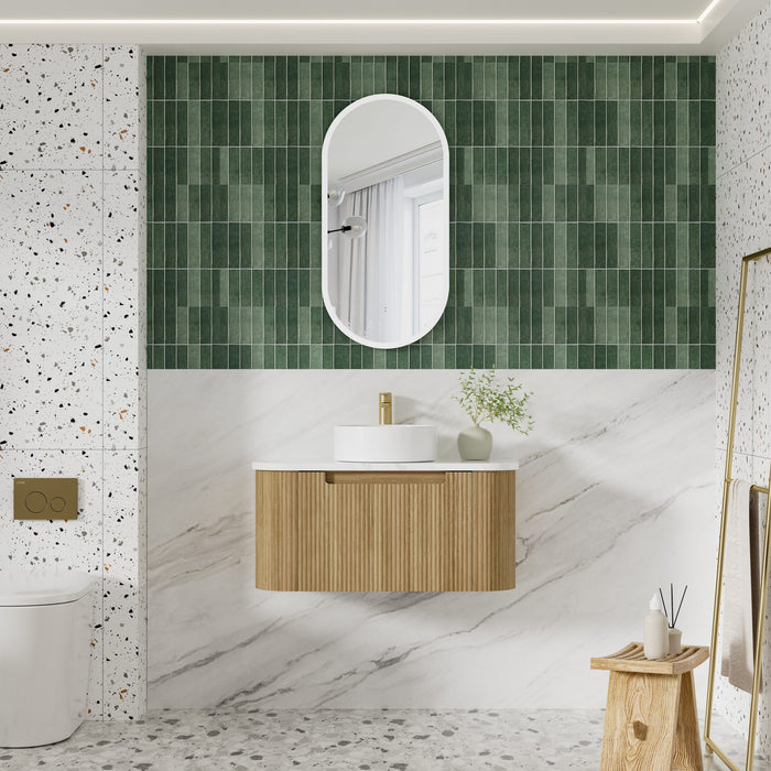 Varcelli Mono 900mm Wall Hung Vanity Cabinet Only - CAWH53-900