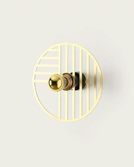 Line Small Wall Light Black & Chrome - ARO.A1053/5/NEG+1089/25/CHR
