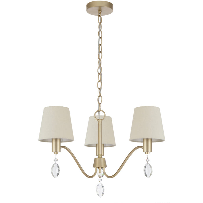 Malvern 3 Light Pendant Antique Silver - MALVERN PE03-AS