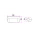 Buy Up / Down Wall Lights Australia MARINA Exterior LED Up/Down Wall Light Dark Grey 7W 3000K IP65 - MARINA1