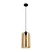 Buy Pendant Lights Australia MASON 1 Light Pendant With Amber Oblong Glass - MASON1