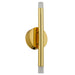Buy Up / Down Wall Lights Australia MILAZO Up &  Down Wall 2 Lights Gold 3000K - MILAZO WB2-GD3K