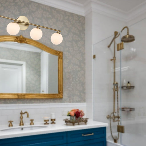 Buy Bathroom Vanity Lights Australia Moran Bathroom Vanity 4 Lights Antique Gold Metal - MORAN WB04-AGOP
