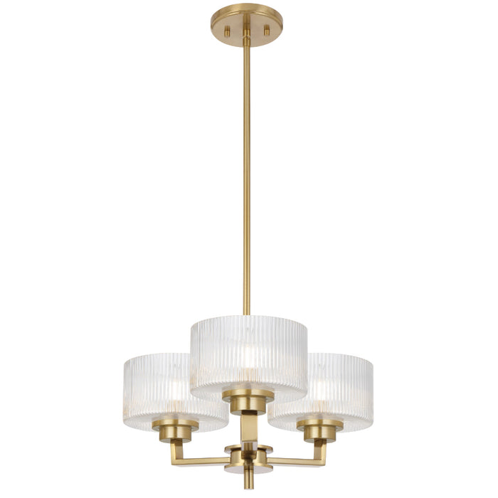 Moreno II 3 Light Pendant Antique Gold - MORENO2 PE3-AG