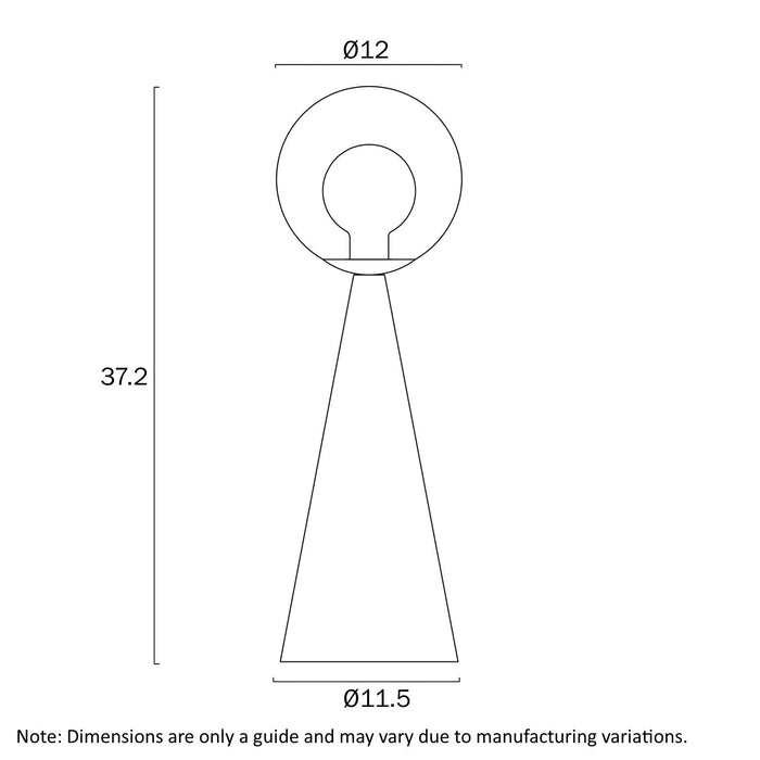 Mosari Table Lamp Black - MOSARI TL-BK