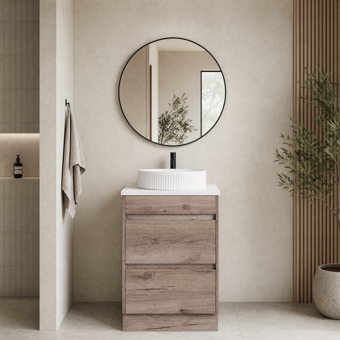 Max 600mm Floorstanding Flat Stone Top
