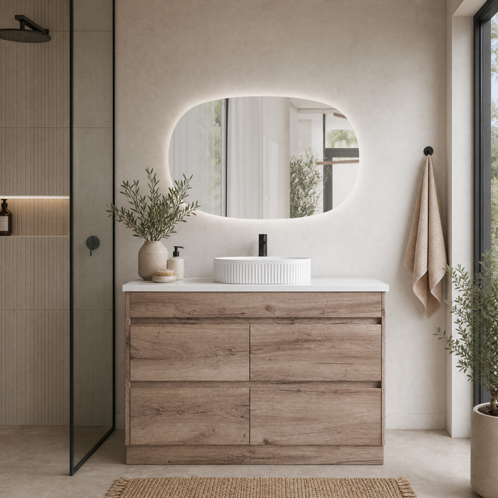 Max 1200mm Floorstanding Flat Stone Top