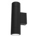 Buy Exterior Wall Lights Australia New Bondi Up / Down Wall Light 8W Black Aluminium 3CCT - SL7222TC/BK