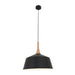 Buy Pendant Lights Australia NORDIC Angled Dome Pendant Light Medium Black - NORDIC4