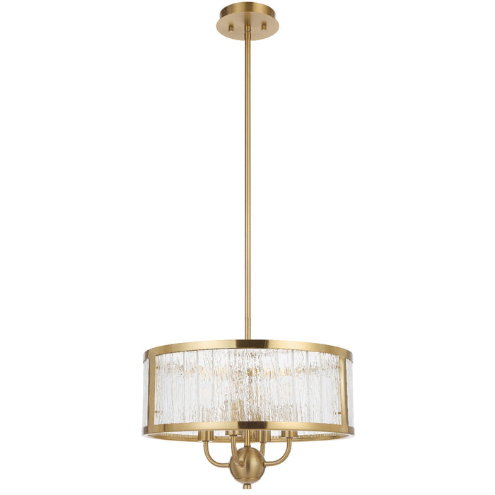 Norel 4 Light Pendant Antique Gold - NOREL PE4-AG