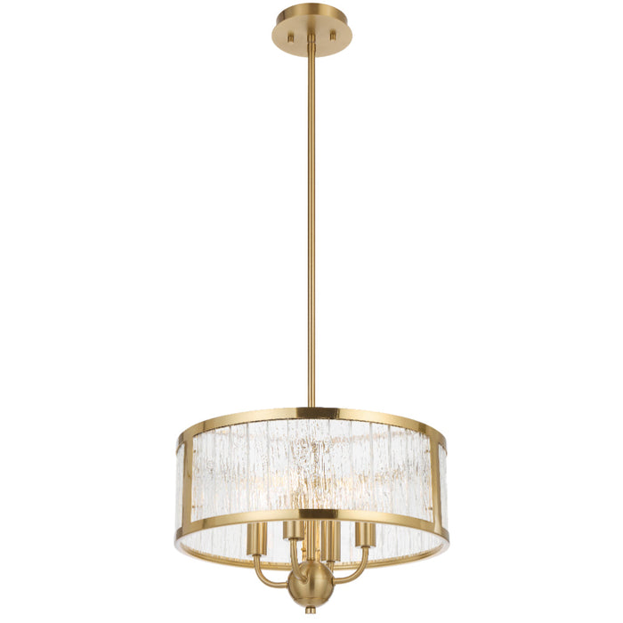 Norel 4 Light Pendant Antique Gold - NOREL PE4-AG