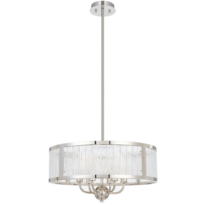 Norel 6 Light Pendant Nickel - NOREL PE6-NK