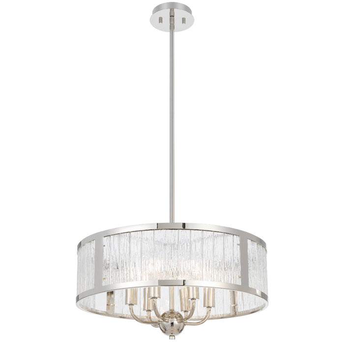 Norel 6 Light Pendant Nickel - NOREL PE6-NK