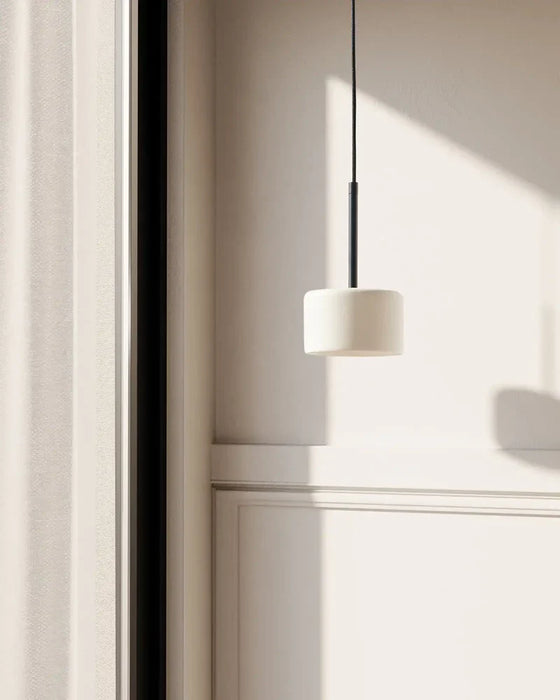 Cora Pendant Light White & Synthetic - ARO.C1129/O/BCO