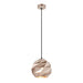 Buy Pendant Lights Australia Interior Small Dome Carved 1 Light Pendant Rose Gold - ORIGAMI2