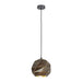 Buy Pendant Lights Australia Interior Small Dome Carved 1 Light Pendant Matt Grey - ORIGAMI3
