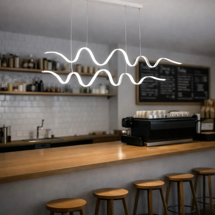 Oselia LED Pendant 46W 3000k White - OSELIA PE-WH