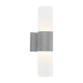 Buy Up / Down Wall Lights Australia Ottawa 2 Light Exterior Wall Light Silver - OTTA2ESLV