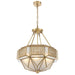 Buy Pendant Lights Australia OVERTON Pendant Light Brass / Frost Solid Brass - OVERTON PE-BRS